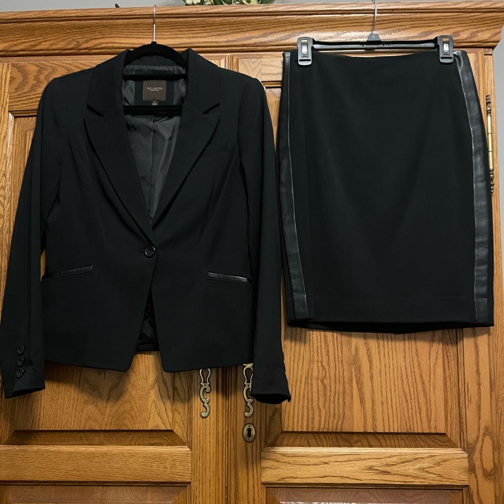 The Limited black suit.